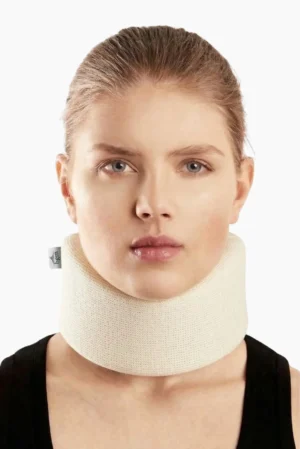 Sünger Boyunluk – Ergonomik Servikal Boyun Destekleyici, Yumuşak Sünger Boyun Desteği, Nefes Alabilen Boyunluk