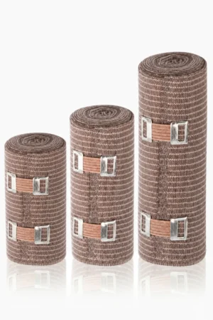 Premium Elastik Bandaj 3’lü Karma Set Yüksek Kalite Esneklik ve Dayanıklılık | Spor & Ortopedik Destek | 10-15-20 cm