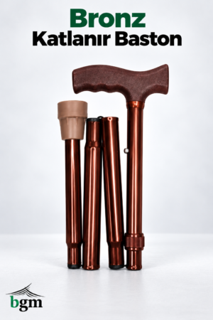 BGM Katlanabilir Baston - Bronz
