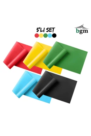BGM Direnç Lastiği Egzersiz Bandı Seti