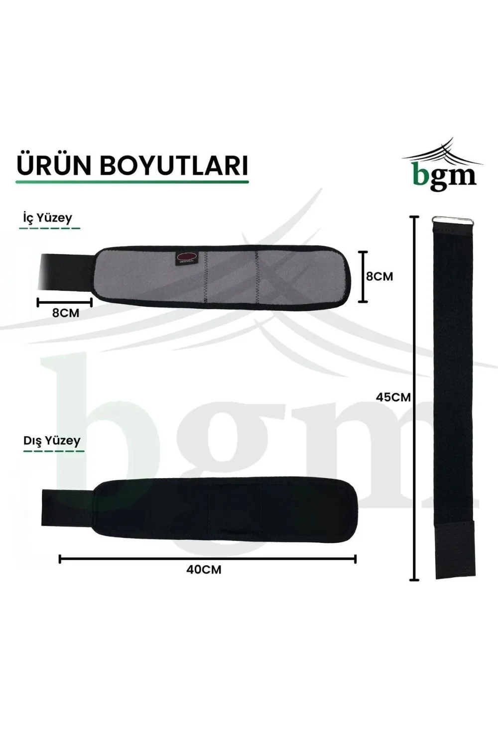 BGM Epikondilit Bandajı – Tenisçi ve Golfçü Dirseği Bandı