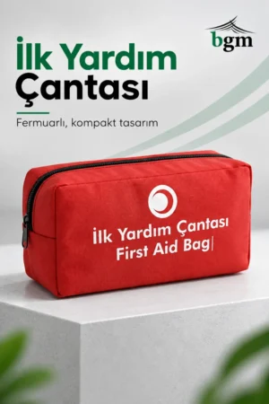 BGM İlk Yardım Çantası – Fermuarlı Kompakt Acil Müdahale Kiti