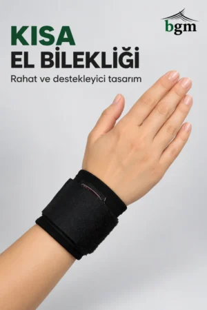 BGM Kısa El Bilekliği – Rahat ve Destekleyici Bileklik