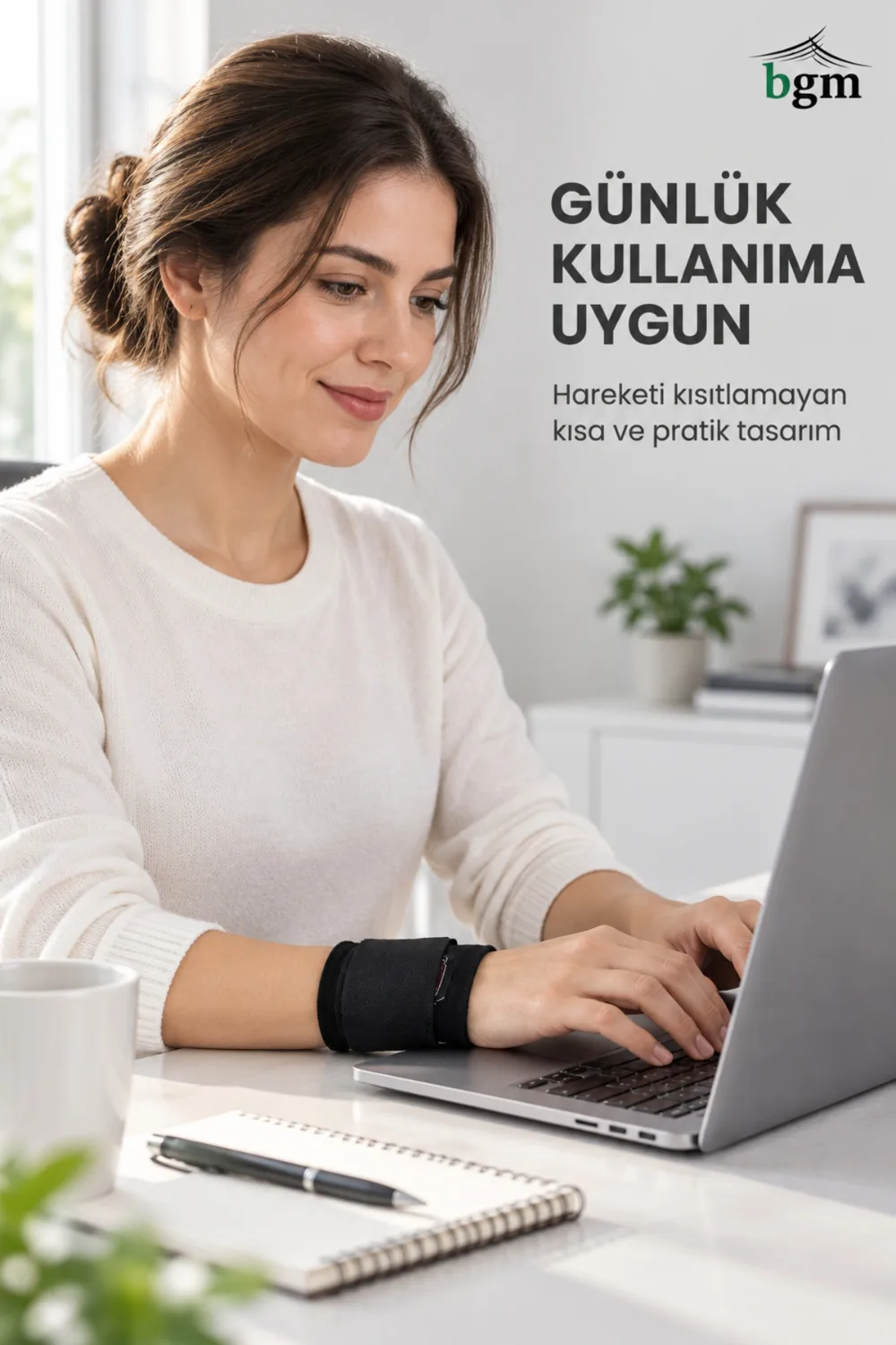 BGM Kısa El Bilekliği – Rahat ve Destekleyici Bileklik