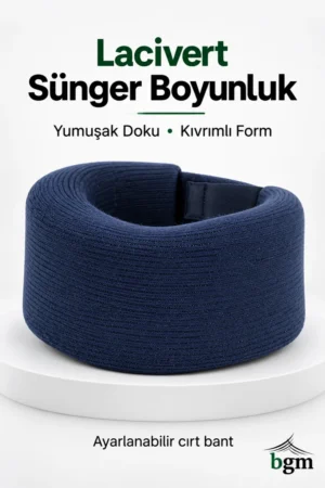 BGM Medikal Sünger Boyunluk-Lacivert