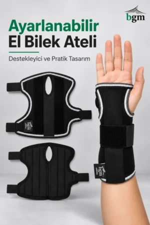 BGM Metal Destekli Statik El Bilek Ateli