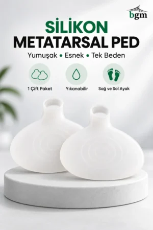 BGM Silikon Metatarsal Ped – Halkalı Ayak Altı Nasır Önleyici