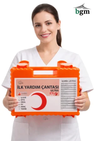 BGM Ultra İlk Yardım Çantası – Sert Kasa, Duvara Monte Edilebilir